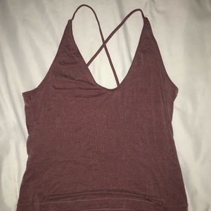 Spaghetti strap crop top!